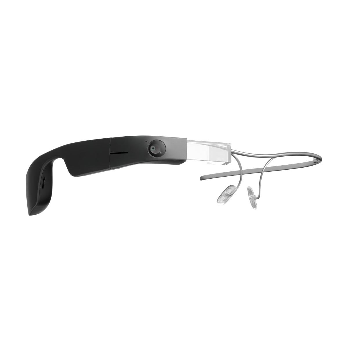 Photo of the Envision Glasses with Titanium Frames (3/4 Side View)