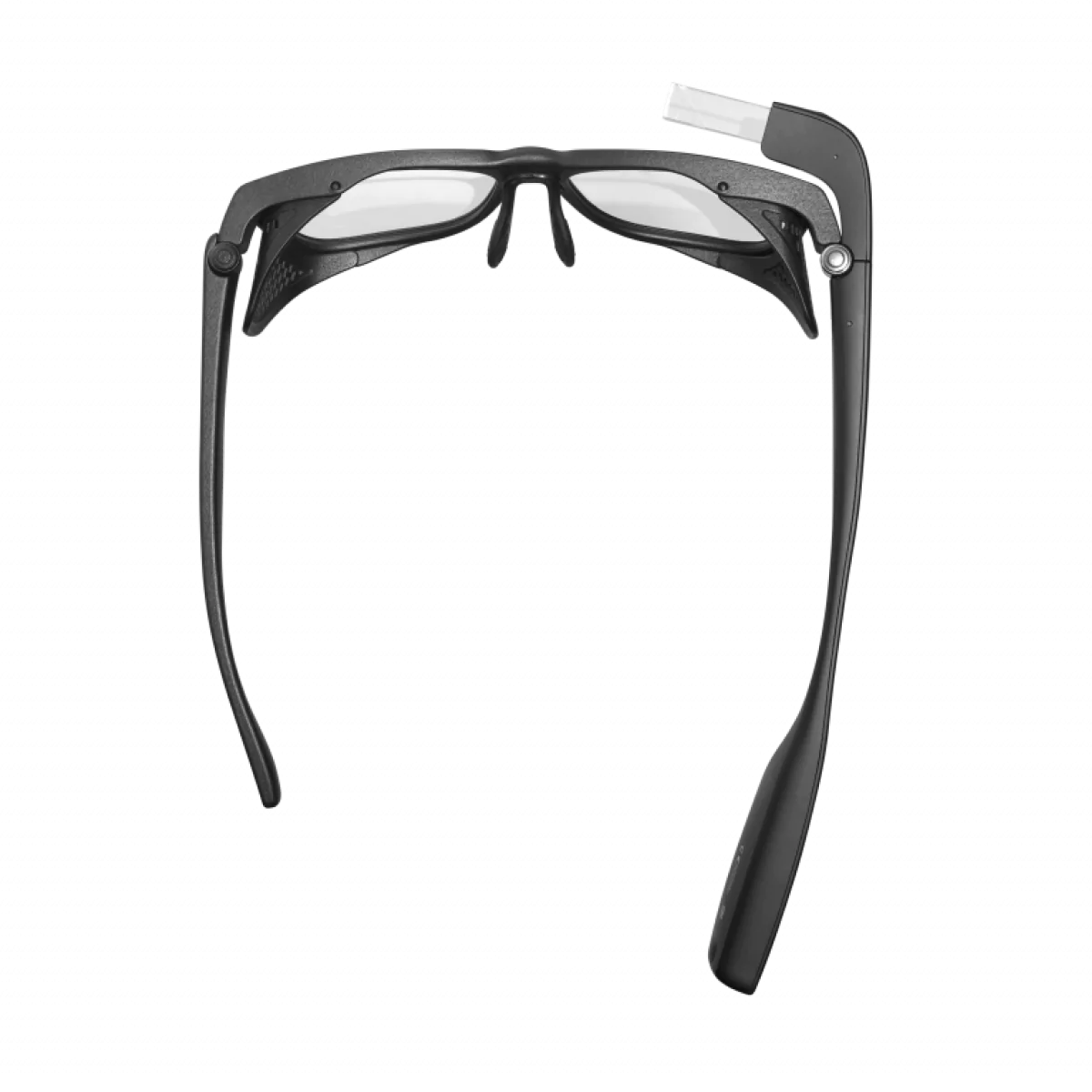 Photo of Envision Glasses with Smith Optics frames (top view)